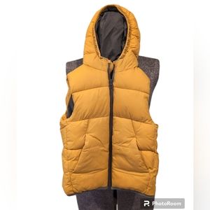 Zara hooded puffer vest